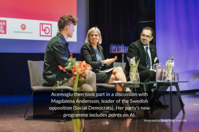 Acemoglu and Magdalena Andersson