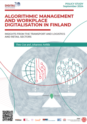 Algorithmic management and workplace digitalisation in Finland