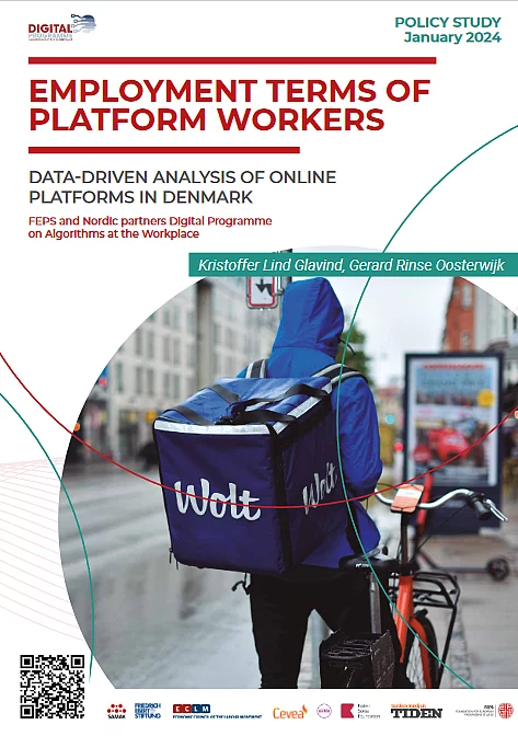 Employment terms of platform workers. Data-driven analysis of online platforms in Denmark