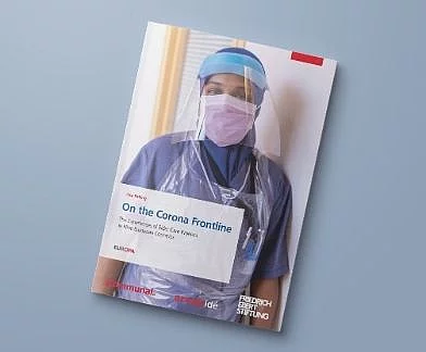 Bild: On the Corona Frontline | Fredrik Sandin Carlson/pertext, Berlin 