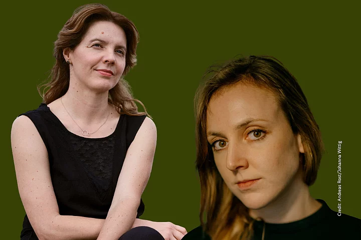 Valerie Schönian and Peggy Mädler