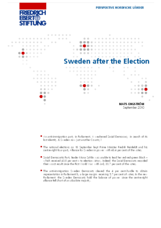 Sweden after the election
