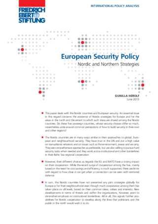 European security policy