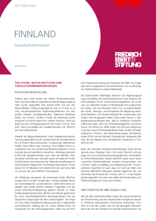 Finnland : Gewerkschaftsmonitor