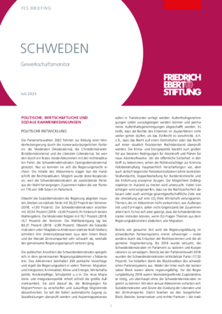 Schweden : Gewerkschaftsmonitor