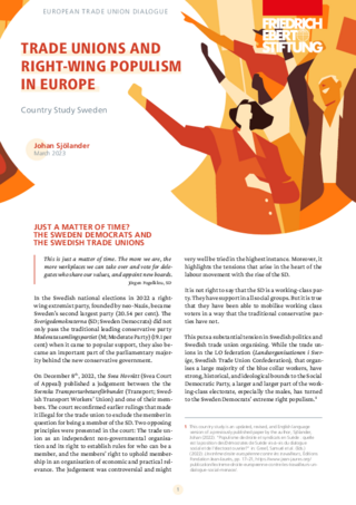 Trade unions and right-wing populism in Europe
